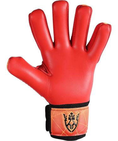 KeeperKing Goalkeeper Gloves for Adults & Kids - 4mm Finger Protection Removable FingaSave Unisex Multiple Sizes & Colors - Buy Online on GoSupps.com