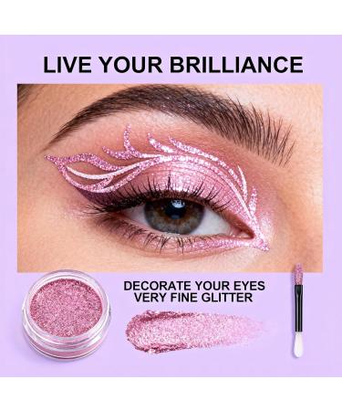  Vxcvzv Face glitter 12 fluorescent colors for body face hair makeup festivals makeup glitter gel for carnival Halloween party - Buy Online on GoSupps.com