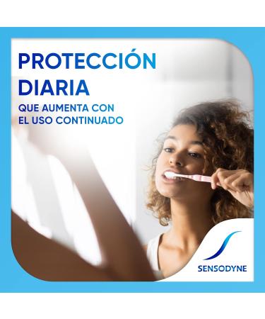  Sensodyne Sensodyne Daily Protective Toothpaste Sensitive Teeth Relief Durable Protection Against Dental Sensitivity Pack of 4 x 75ml - Buy Online on GoSupps.com
