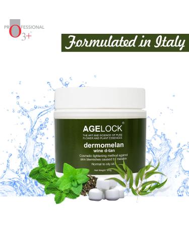 Agelock Dermomelan Wine D-Tan - Skin Whitening & Brightening Cream (300g) | International Shipping - Buy Online on GoSupps.com