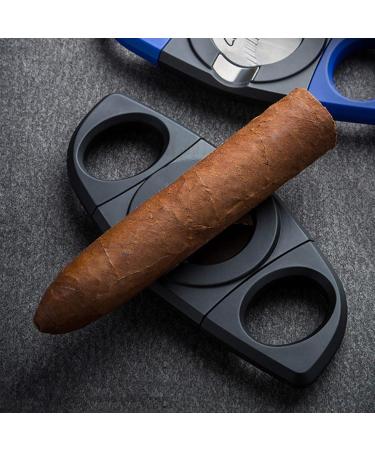Classic Cigar Cutter Accessories Stainless Steel Portable Lightweight Cigar Scissors 28MM Large Caliber with Gift Box black - Buy Online on GoSupps.com