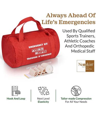Premium 2 Wide Elastic Bandage Wrap (2 Pack) - Nexskin Latex Free Compression Bandages - Washable & Reusable Organic Cotton - USA Made - Buy Online on GoSupps.com