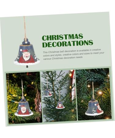 Shop Wrought Iron Abaodam Bell Pendants - Funny Metal Christmas Tree Ornaments | 7x7cm Multi-Color Hanging Bells - Buy Online on GoSupps.com