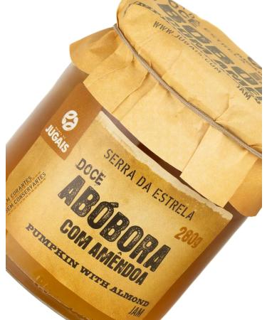 Pumpkin and almond jam - Set of 3 x 280g jars creamy taste and crunchy texture for desserts and breakfasts without colori - Buy Online on GoSupps.com