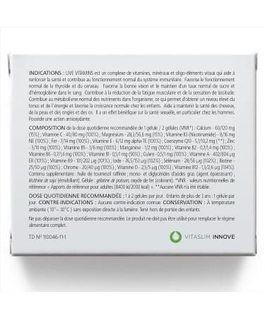 Live Vitamins The only "live vitamins": bio-active substances + effective absorption immediate effect (pack of 1) - Buy Online on GoSupps.com