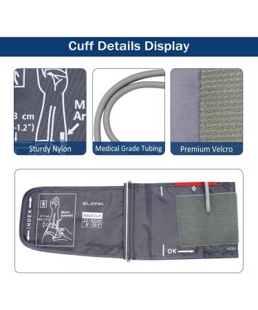 ELERA Extra Large Blood Pressure Cuff 9-20.5 Inches - XL Replacement for Omron BP - Big Arm Compatible - Buy Online on GoSupps.com