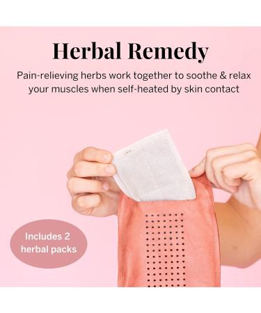 Pixie Period Heating Pad for Cramps - Thinnest Wearable Heating Pad for Feminine Care - Unnoticeable Under Clothes - Best Portable Pain Relief Heat Belt On The Market - Hours of Menstrual Pain Relief Coral Pink - Buy Online on GoSupps.com