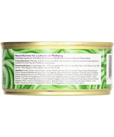Wellness Natural Grain Free Wet Cat Food - Turkey, 5.5 oz | Complete Health - Buy Online on GoSupps.com