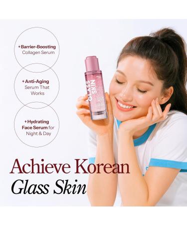 Hello You Collagen Face Serum with Ceramide - Dermatologist Tested Anti-Aging Korean Skin Care - Hydrates Improves Skin Barrier Promotes Glass Skin Reduces Fine Lines & Wrinkles - 1.69 Fl Oz - Buy Online on GoSupps.com