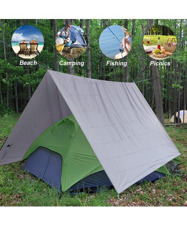 GEERTOP 2 Person Ultralight Waterproof Tent Tarp Ground Sheet for Camping, Hiking, Picnic - 4 Sizes Available - Buy Online on GoSupps.com