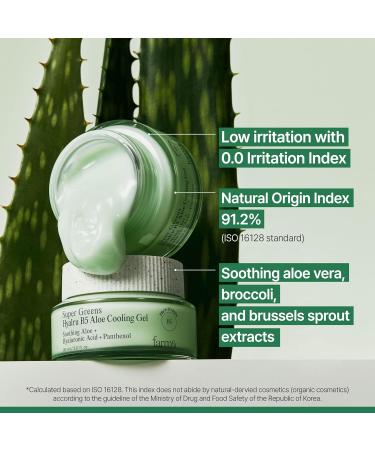 Farm Rx Super Greens Hyalru B5 Softening Emulsion (5fl oz) & Super Greens Hyalru B5 Aloe Cooling Gel Cream (3fl oz) - Buy Online on GoSupps.com