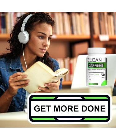 Clean Caffeine Pills - Coffeeberry Energy for No Jitters | 30-Day Supply of Clean Energy - Buy Online on GoSupps.com