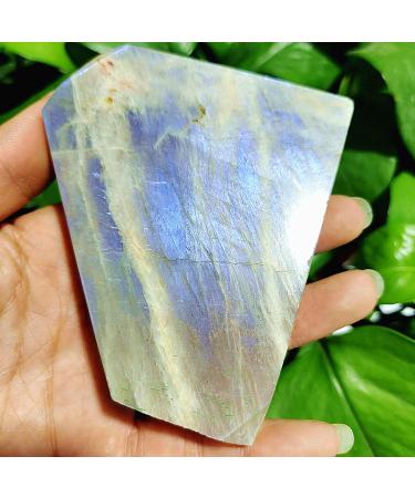 Natural Blue Moonstone Crystals Chips Lrregular Stone Minerals Room Decor and Spiritual Gemstones A29 149g84-46mm FZUGEDRLI (Color : A39 373g99-129mm) - Buy Online on GoSupps.com