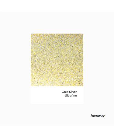 Hemway Ultra Sparkle Glitter Silver & Gold 100g - Multi-Purpose Epoxy Resin for Arts, Crafts, and Beauty - Buy Online on GoSupps.com