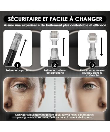 HAMINOS 1mm Head Compatible with Haminos Derma Roller 140 Titanium Needles (1mm Head) - Buy Online on GoSupps.com