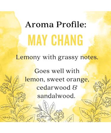Aura Cacia May Chang Essential Oil 0.5 fl. oz - Pure Natural Aromatherapy for Global Shipping - Buy Online on GoSupps.com