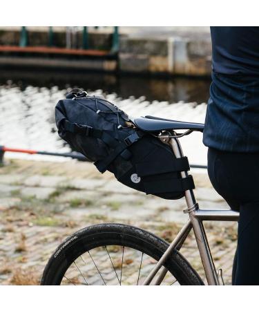 AGU Seat-Pack Saddlebag - 10L Water-Repellent Bike Bag for Bike Packing | Reflective Easy Assembly Eco-Friendly Black Design - Buy Online on GoSupps.com