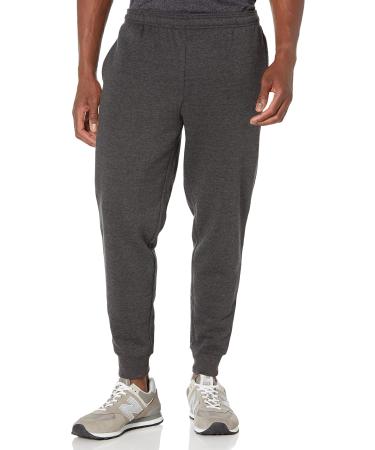 Amazon Essentials Men's Fleece Jogger Pant Medium Charcoal