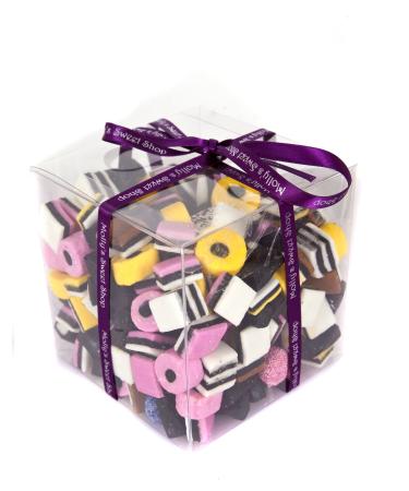 Liquorice Allsorts Gift Cube - Perfect Christmas Father's Day or Birthday Gi...