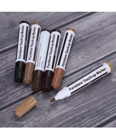 Buy Furniture Repair Kit | Wood Markers & Touch Up Filler for Scratches Cracks & Discoloration | 12-Piece Set for Tables Cabinets and Doors - Buy Online on GoSupps.com