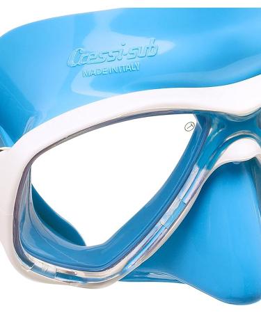 Cressi Kids' C Estrella VIP Jr Snorkeling/Diving Combo Set - Blue/White/Transparent - Buy Online on GoSupps.com