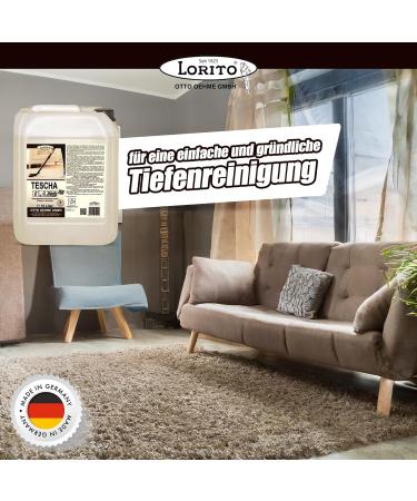 Lorito Tescha Carpet Cleaner - 10L Concentrate | Effective Carpet Shampoo & Care for Spray Extraction - Buy Online on GoSupps.com