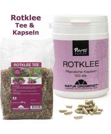  Natur Drogeriet Natur Drogeriet Red Clover Tea 200g - Menopause Tea - Mild Herbal Flavor - Vegan/Plant-Based - From Denmark - Buy Online on GoSupps.com