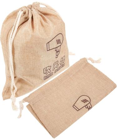 Beavorty 8 Pcs Hair Dryer Bags Drawstring Travel Pouch Hair Dryer Storage Organizer Wine Bag Cloth Shoe - Buy Online on GoSupps.com