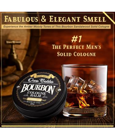 Occo Bobbo - Solid Cologne Bourbon and Sandalwood Scent. Solid Bourbon Cologne For Men - Men's Solid Cologne - .5 Ounce - Concentrated Balm. A Smooth Blend Of Woody Oak Barrel Bourbon 0.5 Ounce (Pack of 1) - Buy Online on GoSupps.com