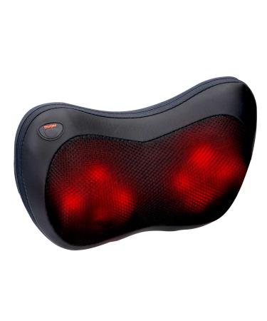 Grundig massage device - massage cushion - back and neck massage device - massage with 4 heads - infrared heating - built -in timer 15 minutes - plug for home use and 12V car connector - Buy Online on GoSupps.com
