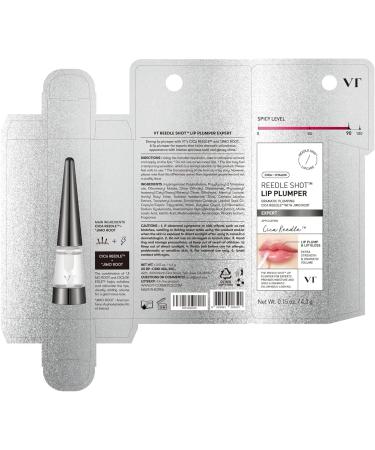 VT COSMETICS VT Reedle S Lip Plumper Expert Brillant l vres transparent 4 3 g sans parfum hydratant cosm tique cor enne - Buy Online on GoSupps.com