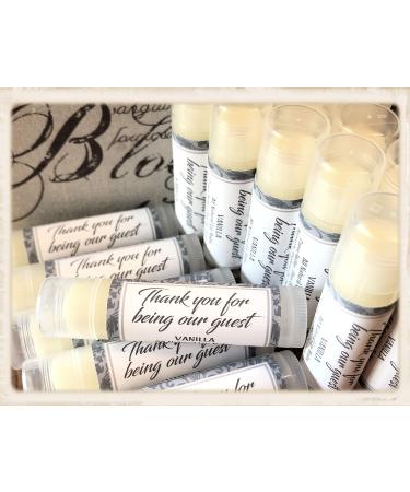 20 Customized Lip Balms for Your Rental B&B or Hotel Guests