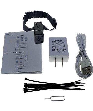 32GB Digital Pet Collar Dog Cam DVR Video Recorder with Monitor - Black (TF Card Included) - Buy Online on GoSupps.com