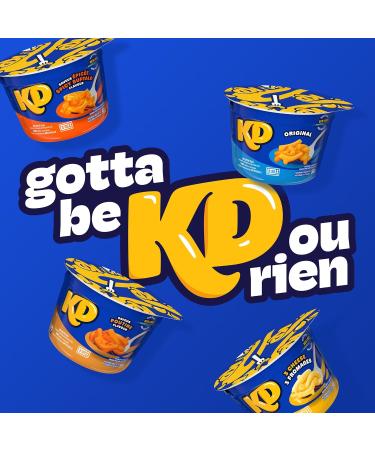 KD Kraft Dinner Poutine Macaroni & Cheese Snack Cups 58g (Pack of 10) Poutine 58 g (Pack of 10) - Buy Online on GoSupps.com