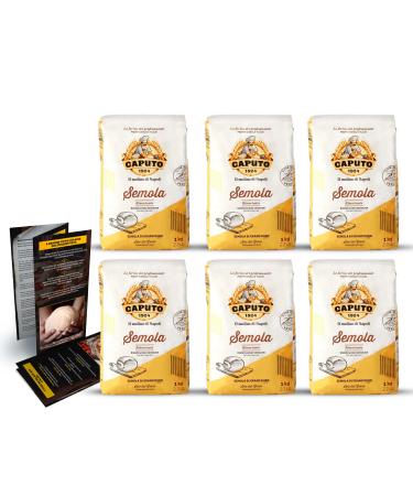 DELICRET 6x 1kg Caputo Semolina | Durum wheat semolina fine
