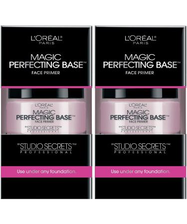 L'Oreal Paris Magic Perfecting Base Face Primer - Smooths Lines, Mattifies Skin, Hides Pores - All Skin Types - 2 Count - Buy Online on GoSupps.com