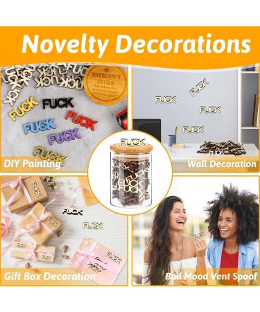 Audasi Fucks to Give Jar of Fucks Emergency Fuck Jar Jar of Fucks Gift Jar Wooden Fucks Gift Swear Jar Gift for Men Women Gag Gifts Fucks Jar of Gifts for Christmas Funny Spoof Birthday Gift - Buy Online on GoSupps.com