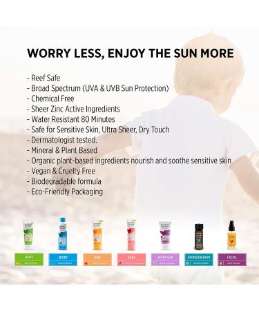 Goddess Garden Daily SPF 30 Mineral Sunscreen Lotion - Sensitive Skin, Reef Safe, Sheer Zinc, Broad Spectrum, Water Resistant, Vegan - 3.4 oz Tube - Buy Online on GoSupps.com