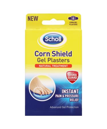 6 x Scholl Corn Shield Gel Plasters