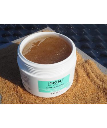 Skinlabo Sugar Body Peeling 200ml - Revitalize & Smooth Skin with Sugar Crystals & Almond Oil - International Shipping - Buy Online on GoSupps.com