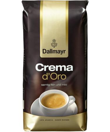 Dallmayr Crema d Oro Coffee Beans Pack of 8 8 x 1000g - Buy Online on GoSupps.com