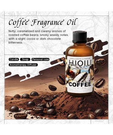 HIQILI 100ML Tea Tree Essential Oil & 30ML Coffee Fragrance Oil for DIY Diffuser - Buy Online on GoSupps.com