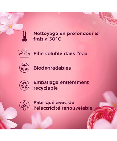 Dash All-in-1 PODS Laundry Detergent Capsules 4x30 Washes Jasmine and May Rose Freshness Sparkling Clean Made in Fra - Buy Online on GoSupps.com