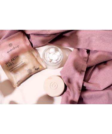 everdrop WC-AKTIV-TABS | 20 Natural Probiotic Deep Cleaning Tablets for Eco-Friendly Toilet Care - International Shipping Available - Buy Online on GoSupps.com