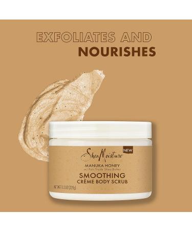 SheaMoisture Manuka Honey Body Scrub with Shea Butter - 11.3 oz - Buy Online on GoSupps.com