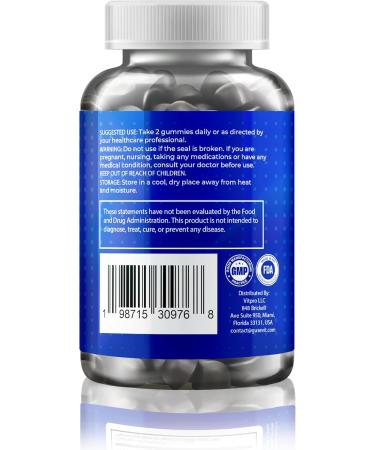 Gusevit Mushroom Gummies 10 Super Mushrooms for Immune Support Focus & Energy - with Lions Mane Reishi & Cordyceps 60 Count - Vegan & Gluten Free - Buy Online on GoSupps.com