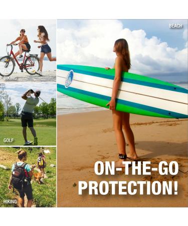 CoreTex Sun X 50 SPF Broad Spectrum Sunscreen Face Stick - 0.5oz Travel Size Stick of Paraben Oxybenzone Octinoxate & Oil Free Sunscreen - No White Cast Water Resistant Up to 80 Minutes - Buy Online on GoSupps.com