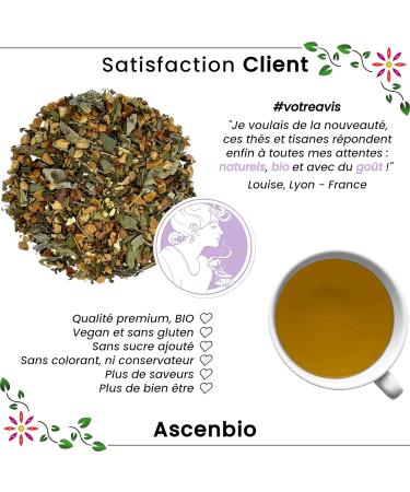 Ascenbio - Infusion Organic cantatrice 180 g loose Prepared and packaged in France Biodegradable packaging - Buy Online on GoSupps.com