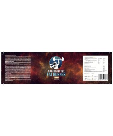 Sterrenstof Fat Burner Mango - Appetite Suppressant with L-Carnitine Green Tea & Caffeine | 300g Powder for Quick Weight Loss | 50 Portions - Buy Online on GoSupps.com