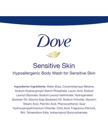 Dove Body Wash with Pump for Sensitive Skin - Nourishing & Fragrance-Free 1L - Soft Skin Care - Buy Online on GoSupps.com
